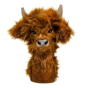 Pins & Aces Highland Cow British Open Collectible Head Cover